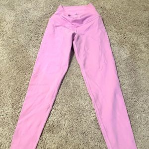 ALO yoga pink workout pants